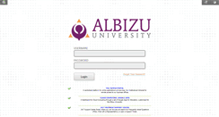 Desktop Screenshot of blackboard.albizu.edu